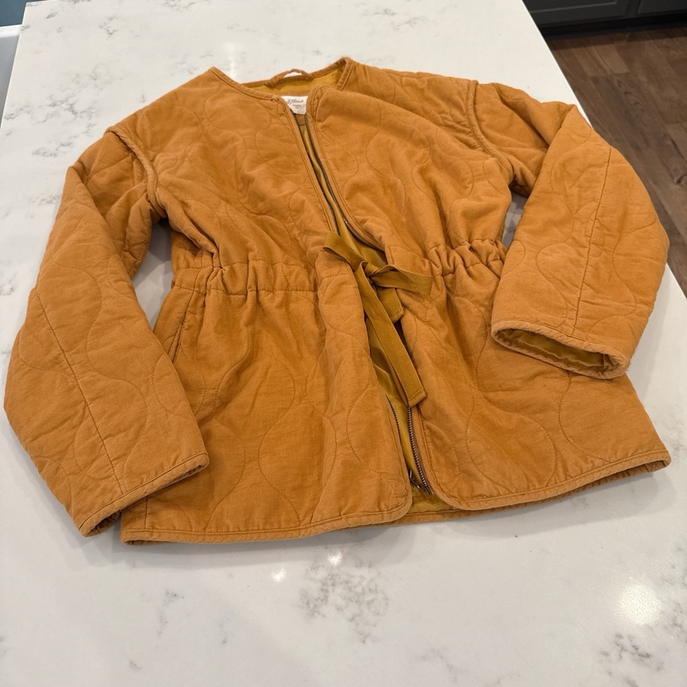 Universal Thread Mustard Quilted Jacket
